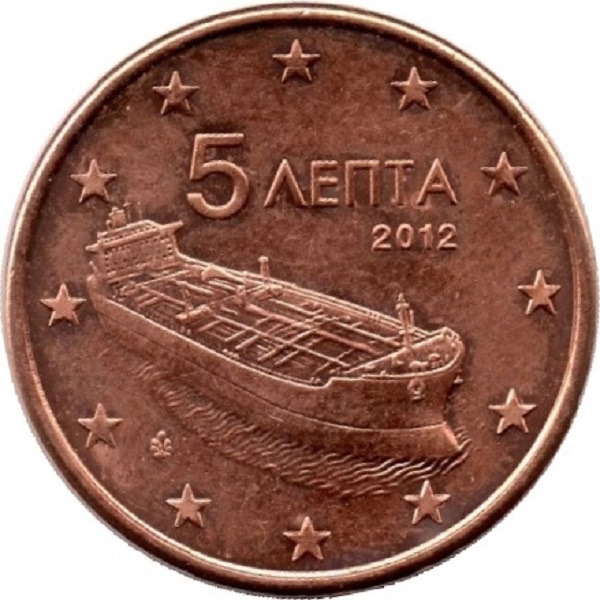 Греция 5 Евро цент