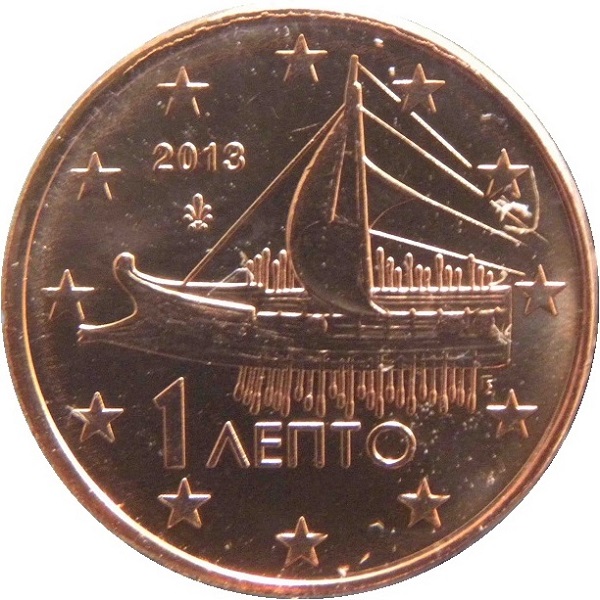 Греция 1 Евро цент
