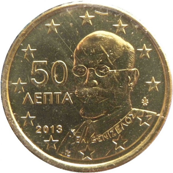 Греция 50 Евро цент