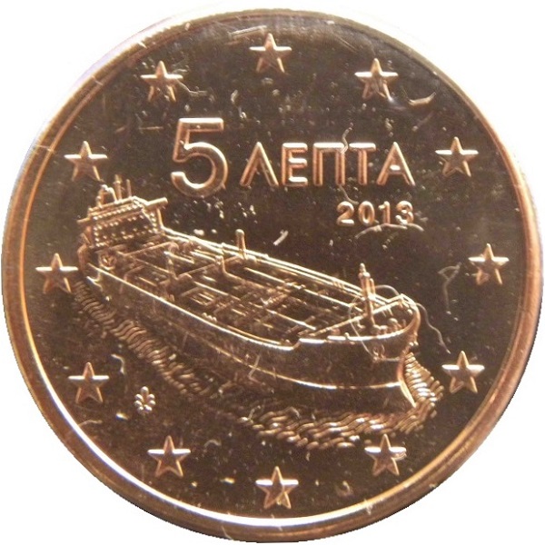 Греция 5 Евро цент