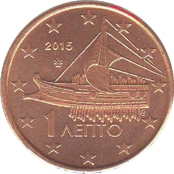 Греция 1 Евро цент