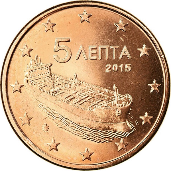 Греция 5 Евро цент