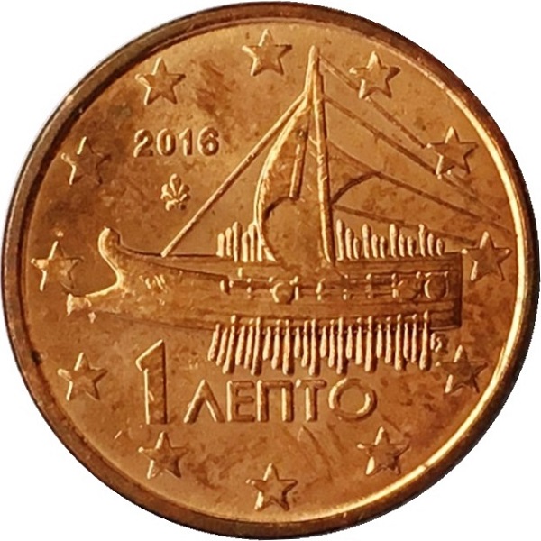 Греция 1 Евро цент
