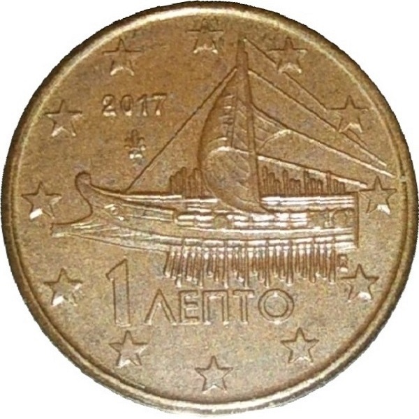 Греция 1 Евро цент