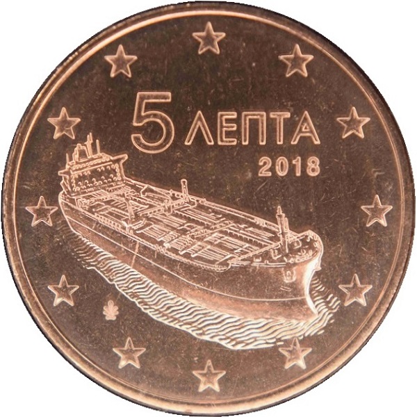 Греция 5 Евро цент