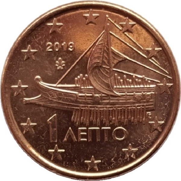 Греция 1 Евро цент