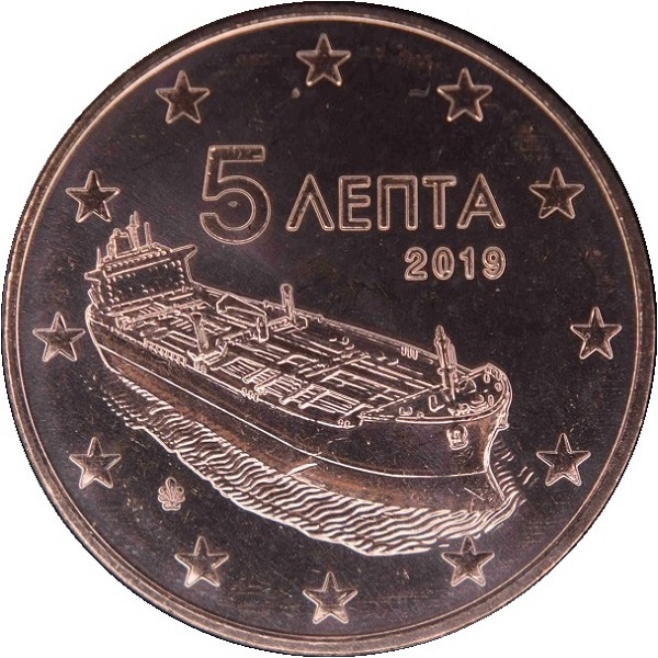 Греция 5 Евро цент