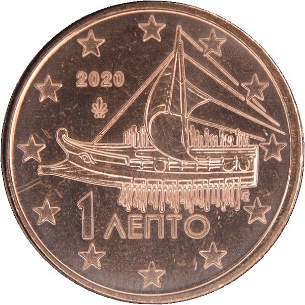 Греция 1 Евро цент