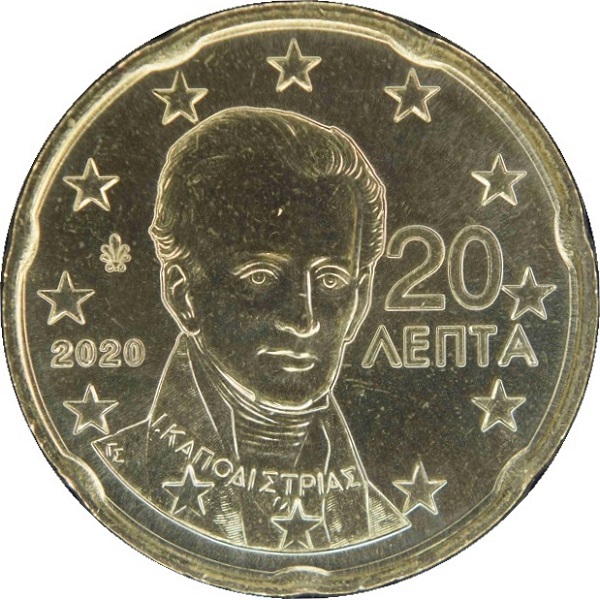 Греция 20 Евро цент