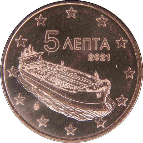 Греция 5 Евро цент