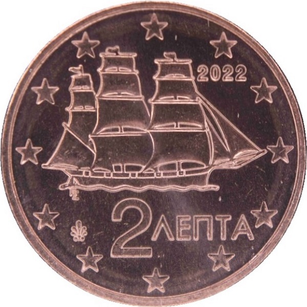 Греция 2 Евро цент