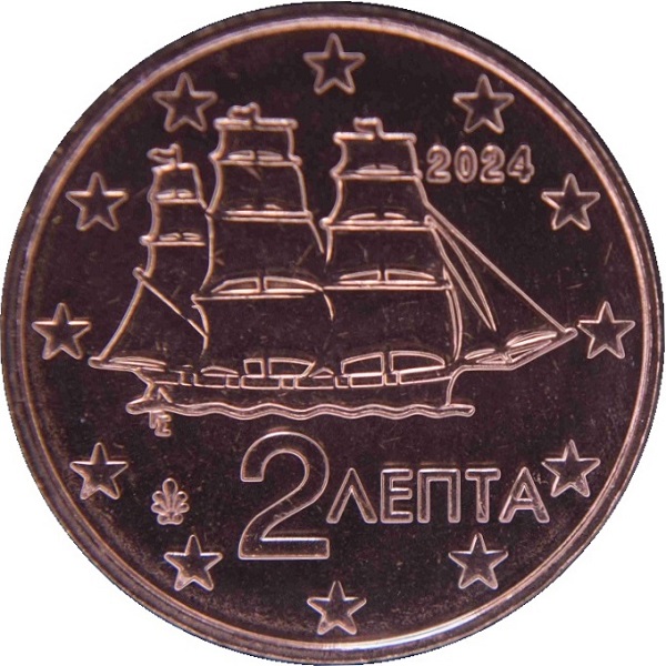 Греция 2 Евро цент