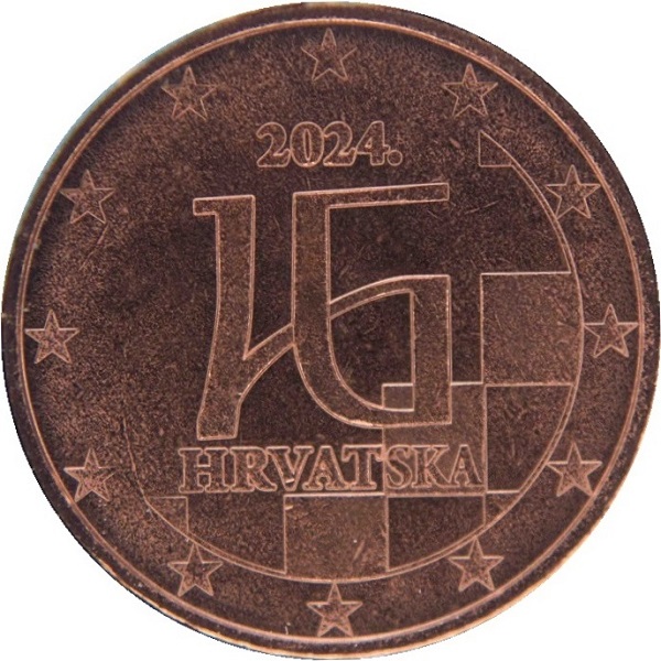 Хорватия 1 Евроцент