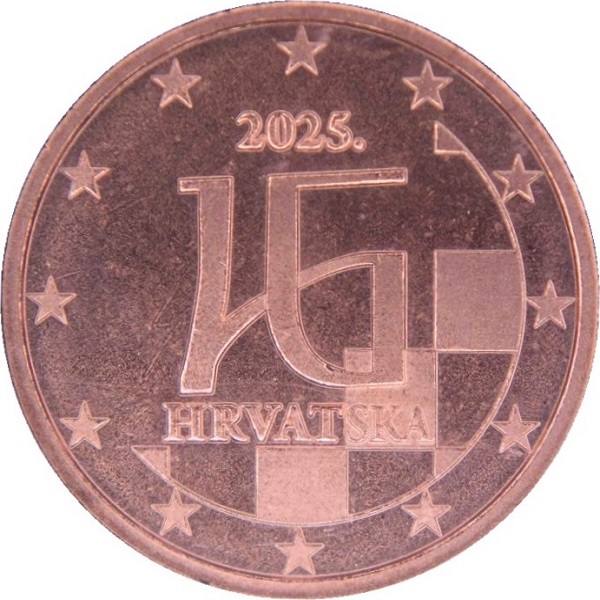 Хорватия 1 Евроцент