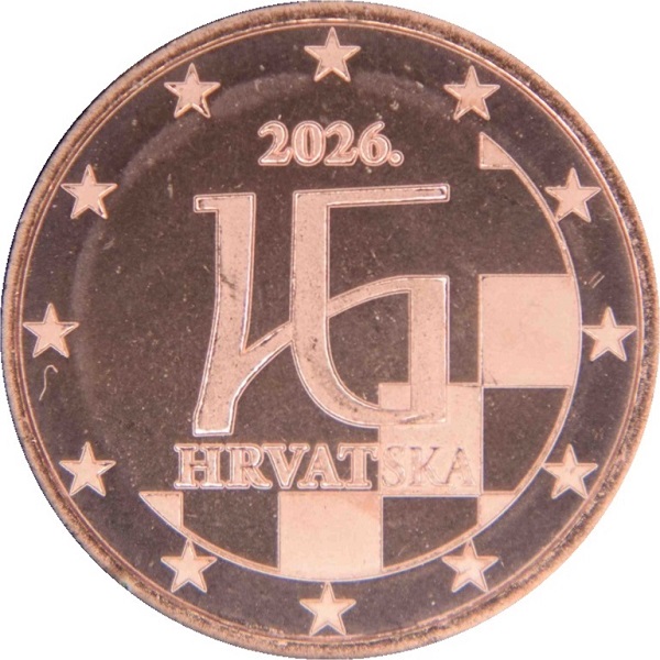 Хорватия 1 Евроцент