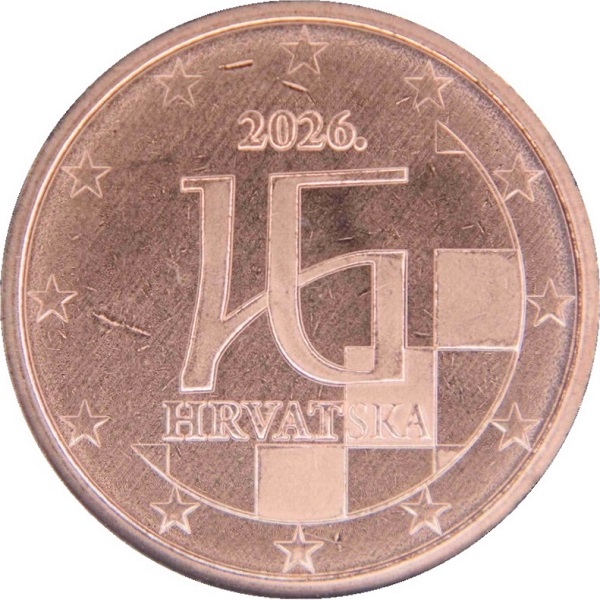 Хорватия 2 Евроцент
