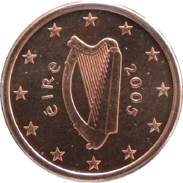 Ирландия 1 Евро цент