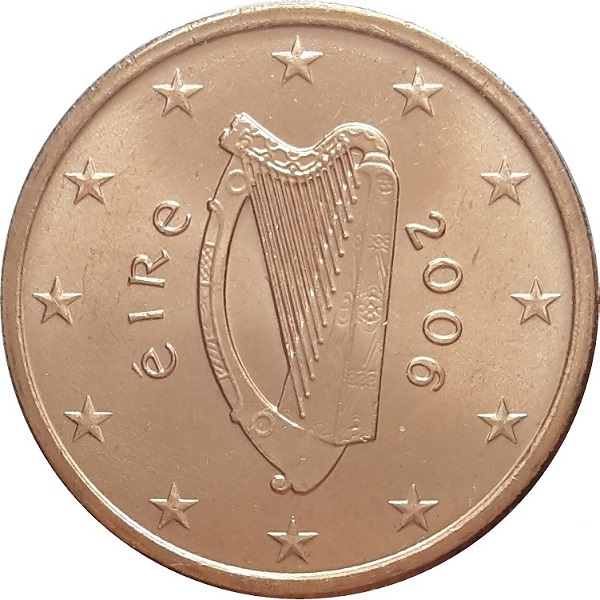 Ирландия 1 Евро цент