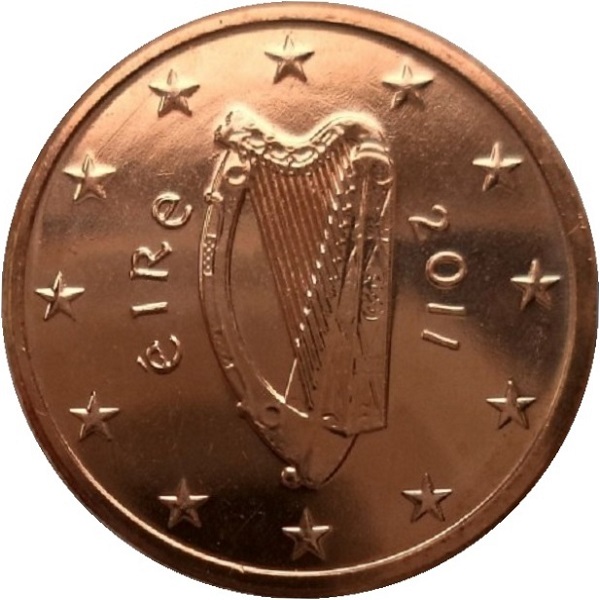 Ирландия 1 Евро цент