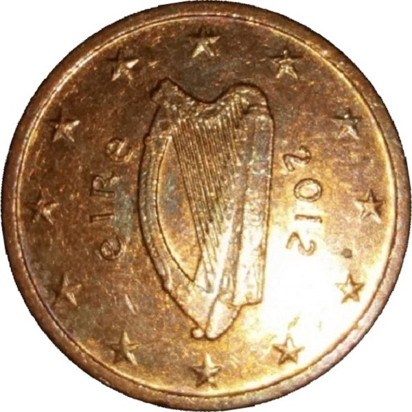 Ирландия 1 Евро цент