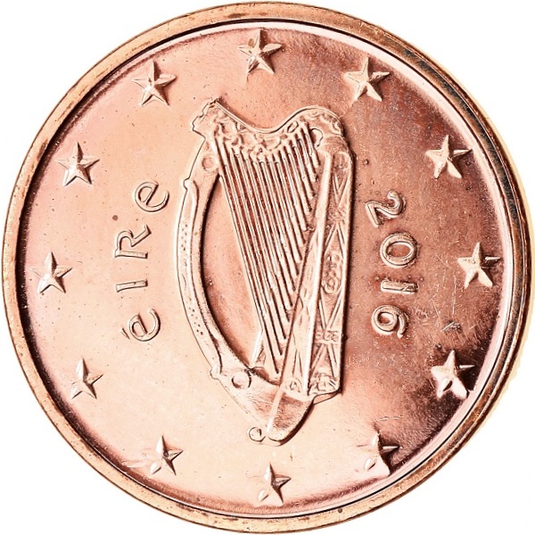 Ирландия 1 Евро цент