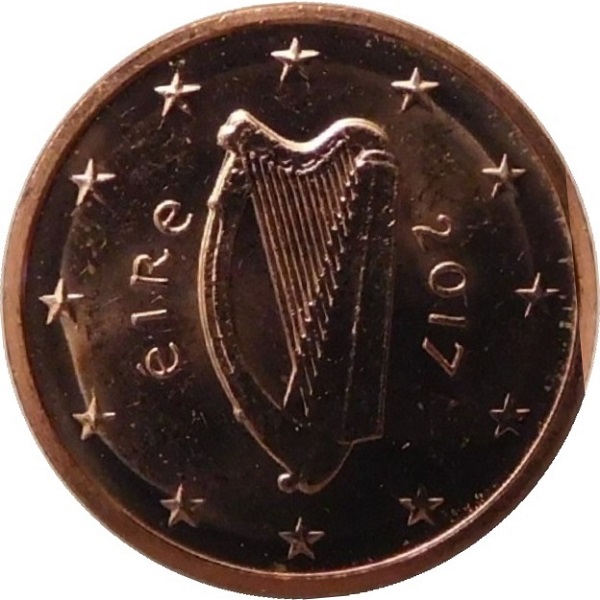 Ирландия 1 Евро цент