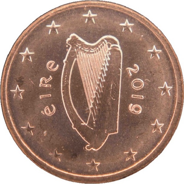 Ирландия 1 Евро цент