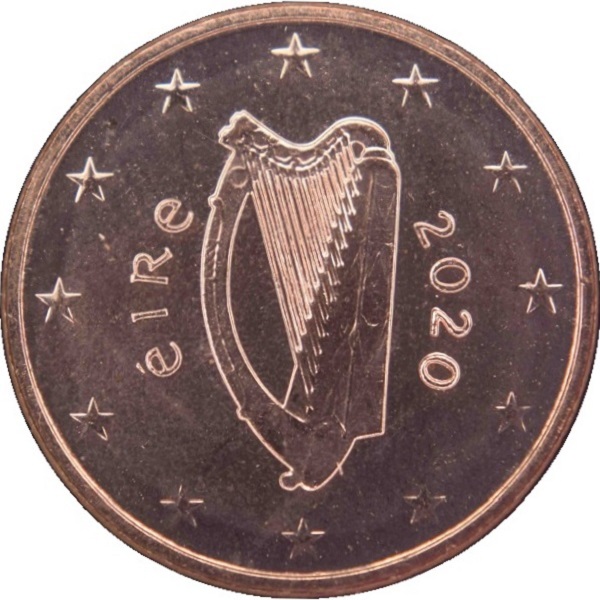 Ирландия 1 Евро цент