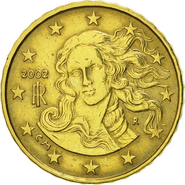 Италия 10 Евро цент