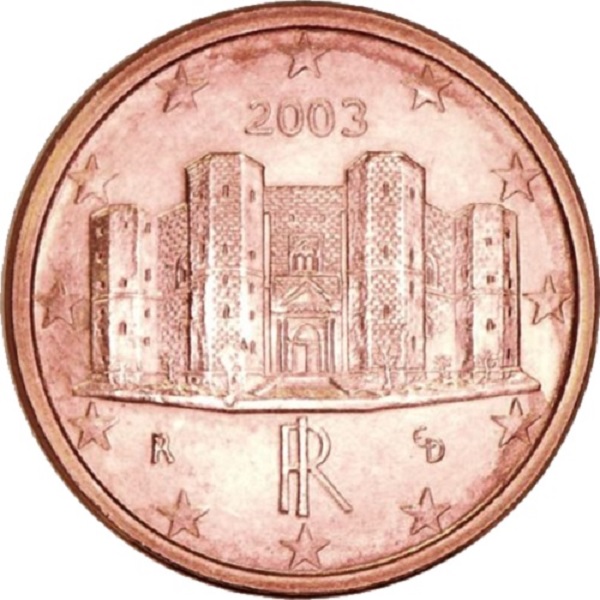 Италия 1 Евро цент