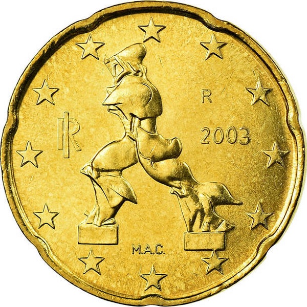 Италия 20 Евро цент