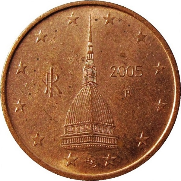 Италия 2 Евро цент