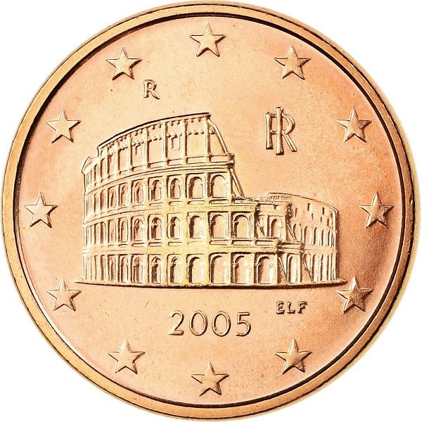 Италия 5 Евро цент
