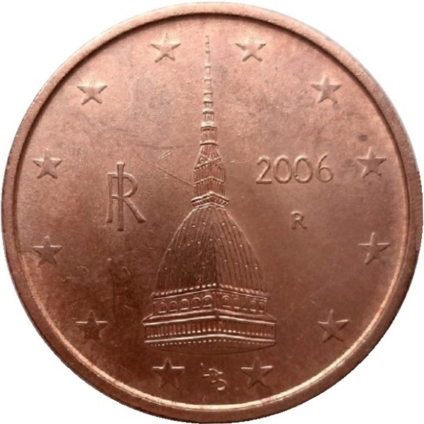 Италия 2 Евро цент