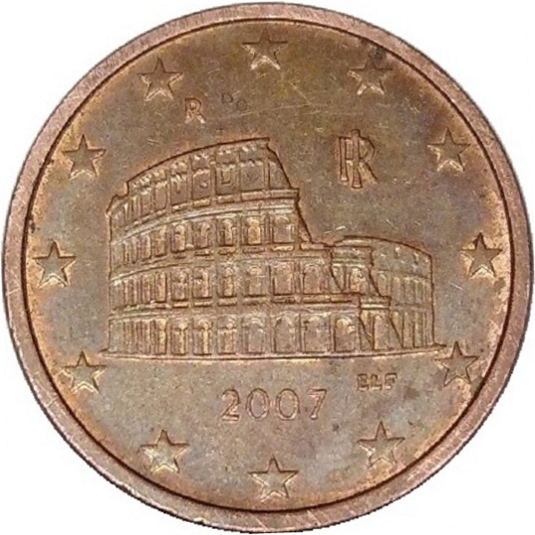 Италия 5 Евро цент