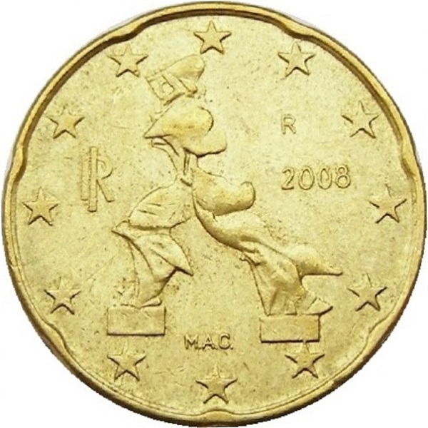 Италия 20 Евро цент