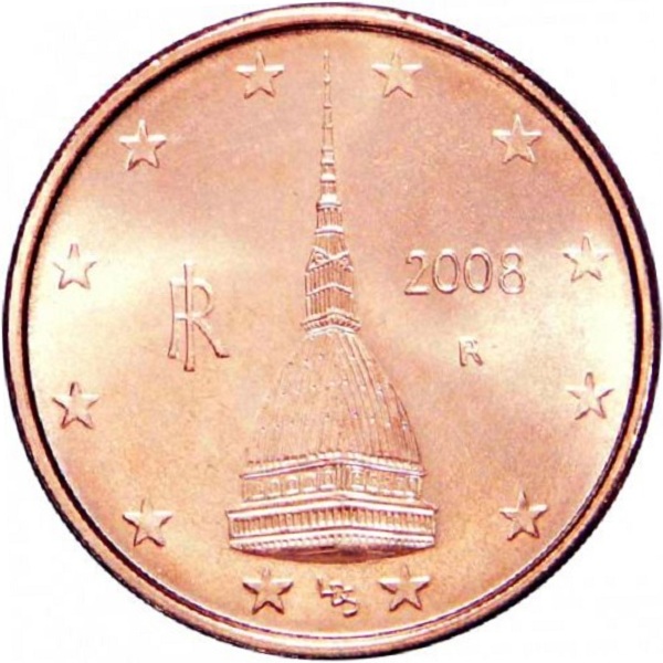 Италия 2 Евро цент