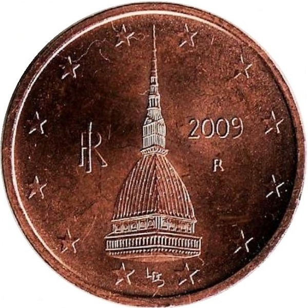 Италия 2 Евро цент