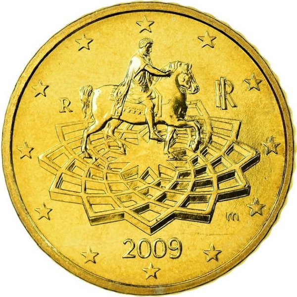 Италия 50 Евро цент