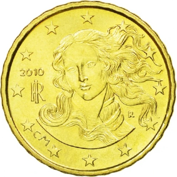 Италия 10 Евро цент