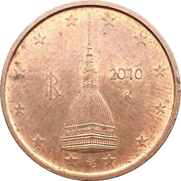 Италия 2 Евро цент