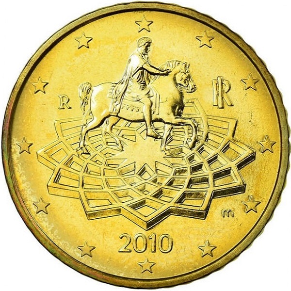 Италия 50 Евро цент