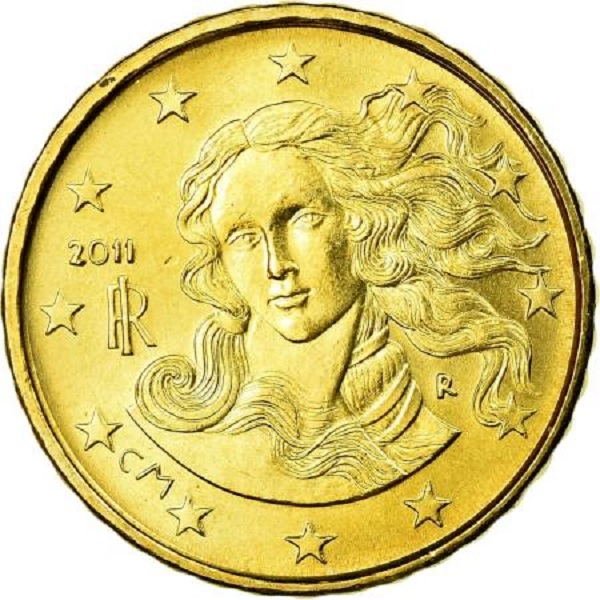 Италия 10 Евро цент