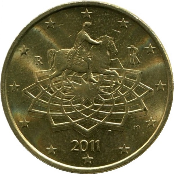 Италия 50 Евро цент