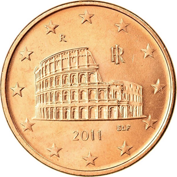 Италия 5 Евро цент