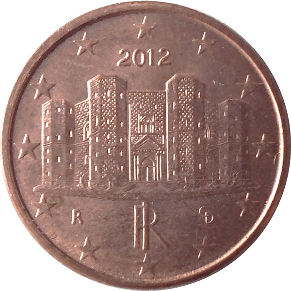 Италия 1 Евро цент