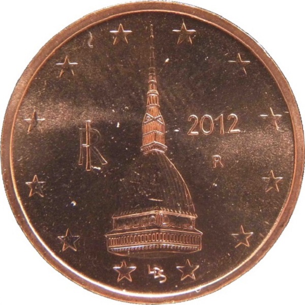 Италия 2 Евро цент