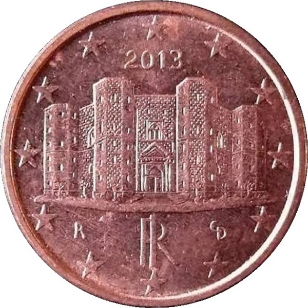 Италия 1 Евро цент