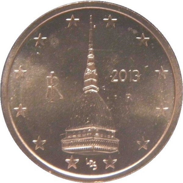 Италия 2 Евро цент