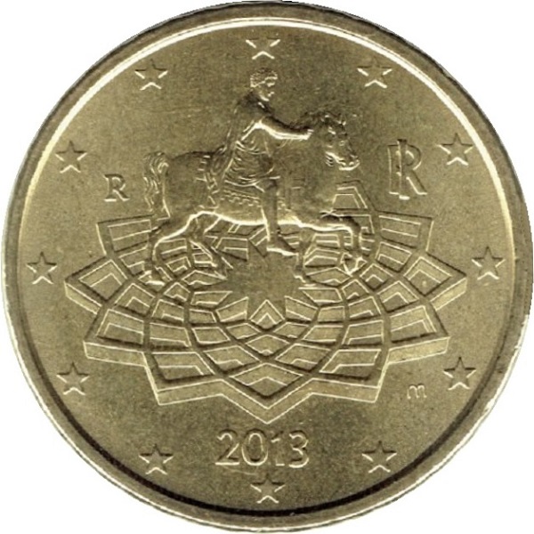 Италия 50 Евро цент